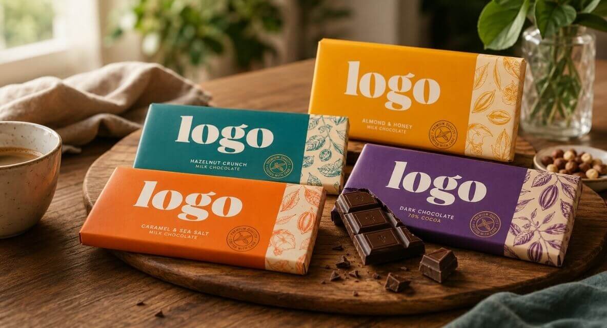 Tablettes et barres de chocolat